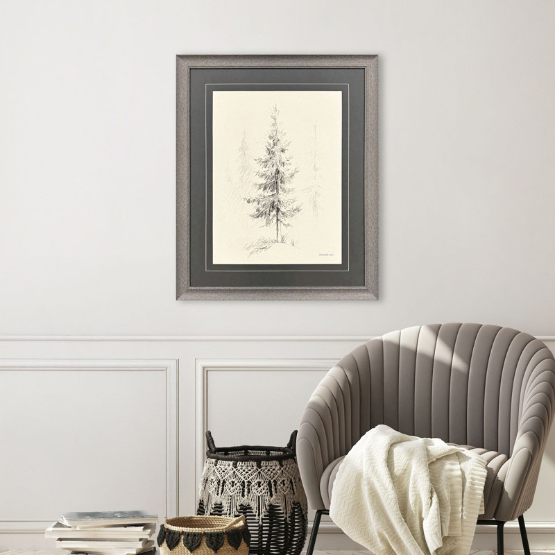 Elegant Pine I Framed Art