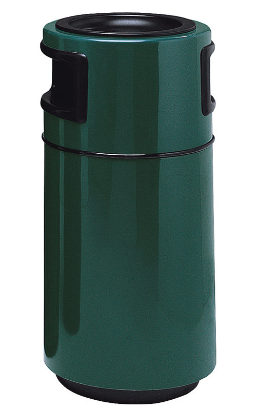 Poubelle 25 gallons receptacle, Bleu marine