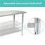 Table de travail commerciale