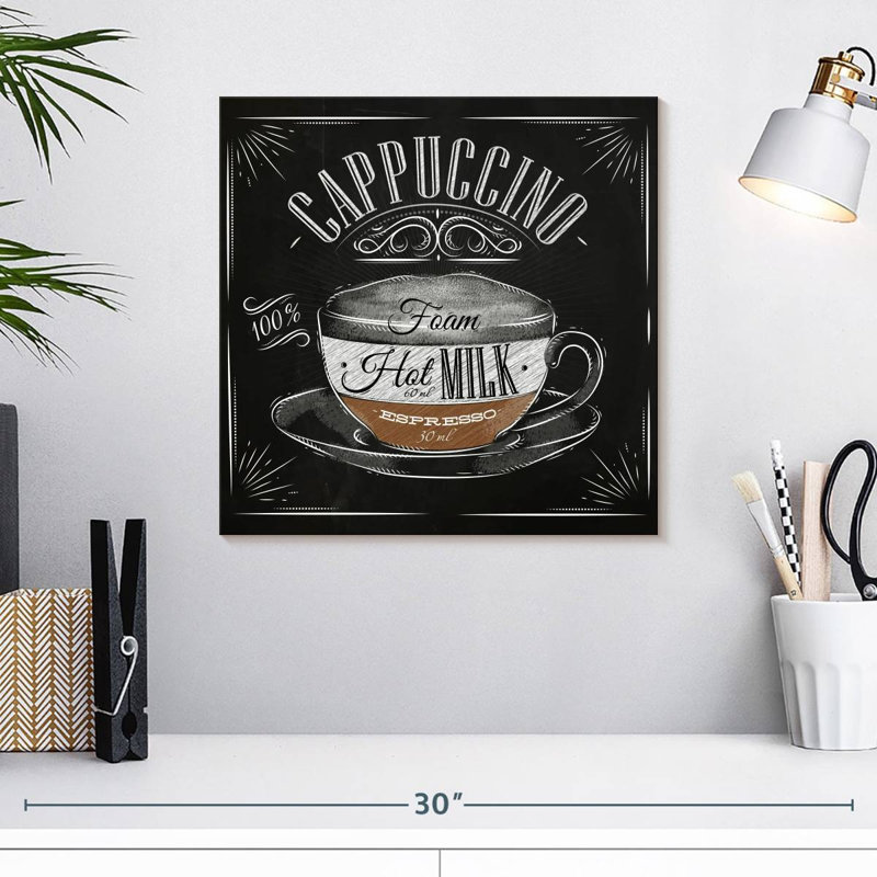Yarlin Cappuccino Poster, 16" H x 16" W