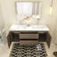 60 po X P 20 po P x 22 po Meuble-lavabo flottant double H avec plateau en résine blanc brillant-821616701