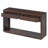 Elegant Rustic Console Table with Storage and Open Shelf for Living Room-112813109