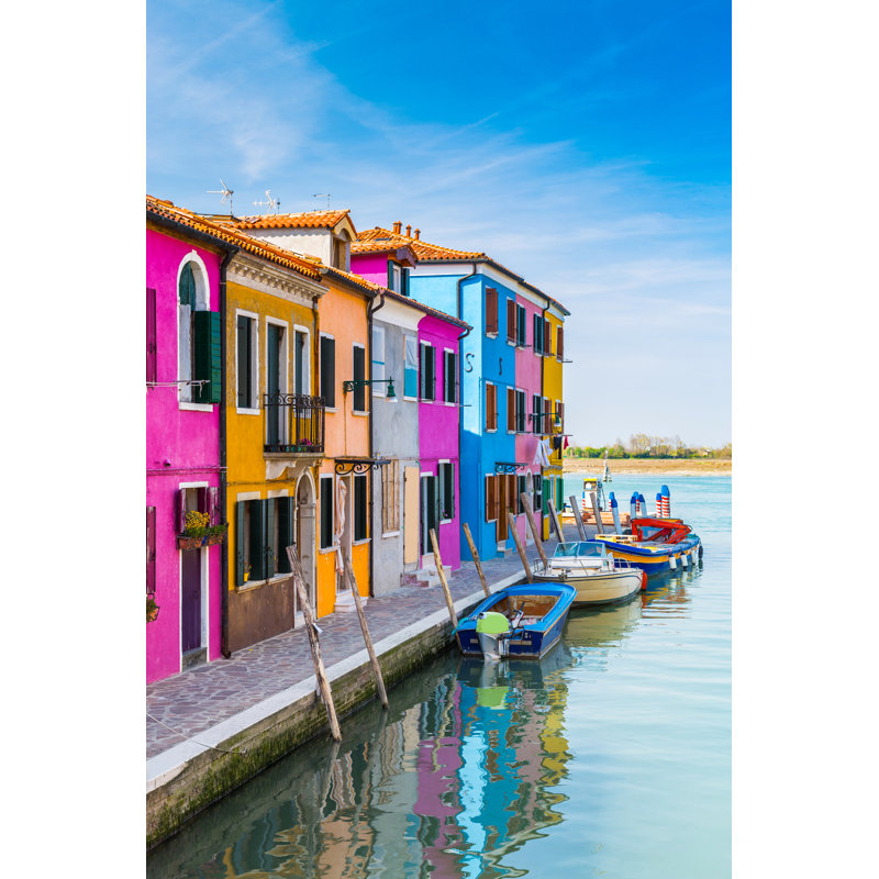 Lagoon In Italy - Wrapped Canvas Print, 46cm H x 30cm W x 3.8cm D