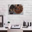 «Ammonite Spiral» par Elena Ray, art mural sur toile-1136450474