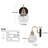 Yedidalga 1-Light Dimmable Black/Copper Finish Armed Sconce