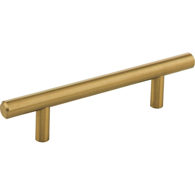 Naples 3 3/4" Center to Center Bar Pull, Satin Bronze