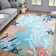 Gingham Shag Area Rug