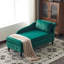 Getchell Velvet Chaise Lounge-580043476