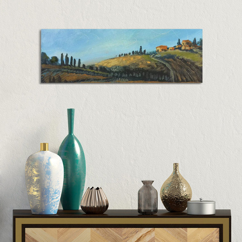 Italy II by Kingsley - Wrapped Canvas Panoramic Gallery-Wrapped Canvas Giclée, 30.48cm H x 91.44cm W