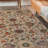 Dederang 100% Polypropylene Traditional Medallion Beige Indoor Area Rug-1983804365