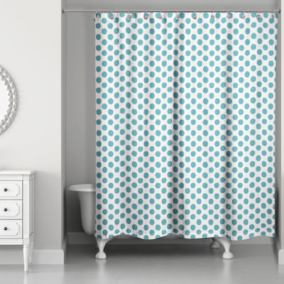 Sandlin Polka Dots Shower Curtain
