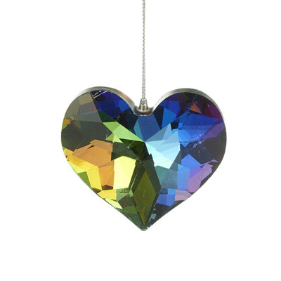 7cm Glass Holiday Shaped Ornament