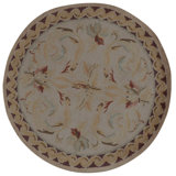 Hand Knotted Wool Area Rug