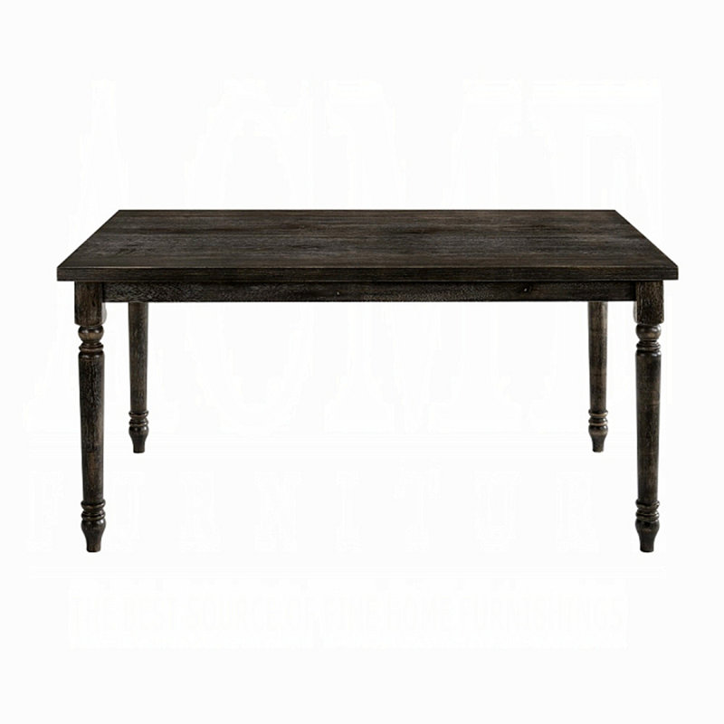 Dining Table With Rectangular Top