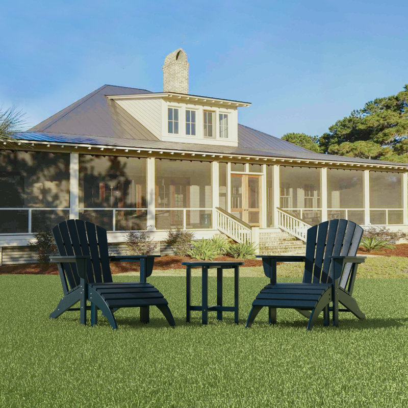 Altura 2 - Person Patio Conversation Set, Navy