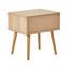 ALBANY 48cm W Manufactured Wood Bedside Table