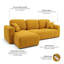 Chandara 3 Seater Sofa Bed-1827960705