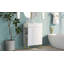 Meuble-lavabo blanc 21,6 po-358802852