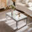 Silver Coffee Tables for Living Room