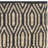 Arria Cape Cod Hand Woven Jute/Cotton Geometric Rug in Black/Natural-557035061