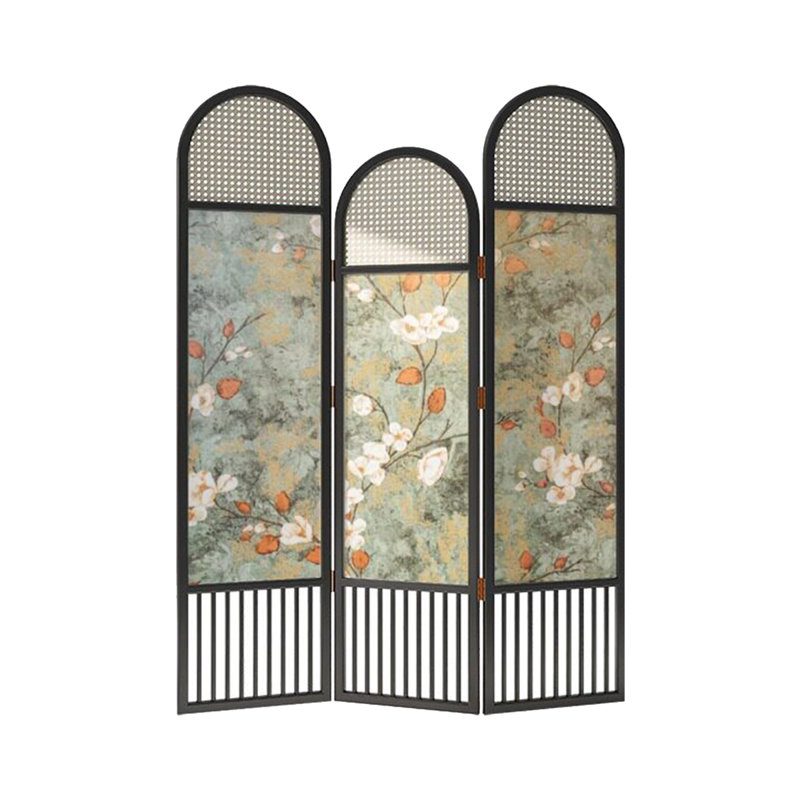 Paravent de chambre à coucher français, H 78,7 po x l 59,1 po x P 1,2 po, 3