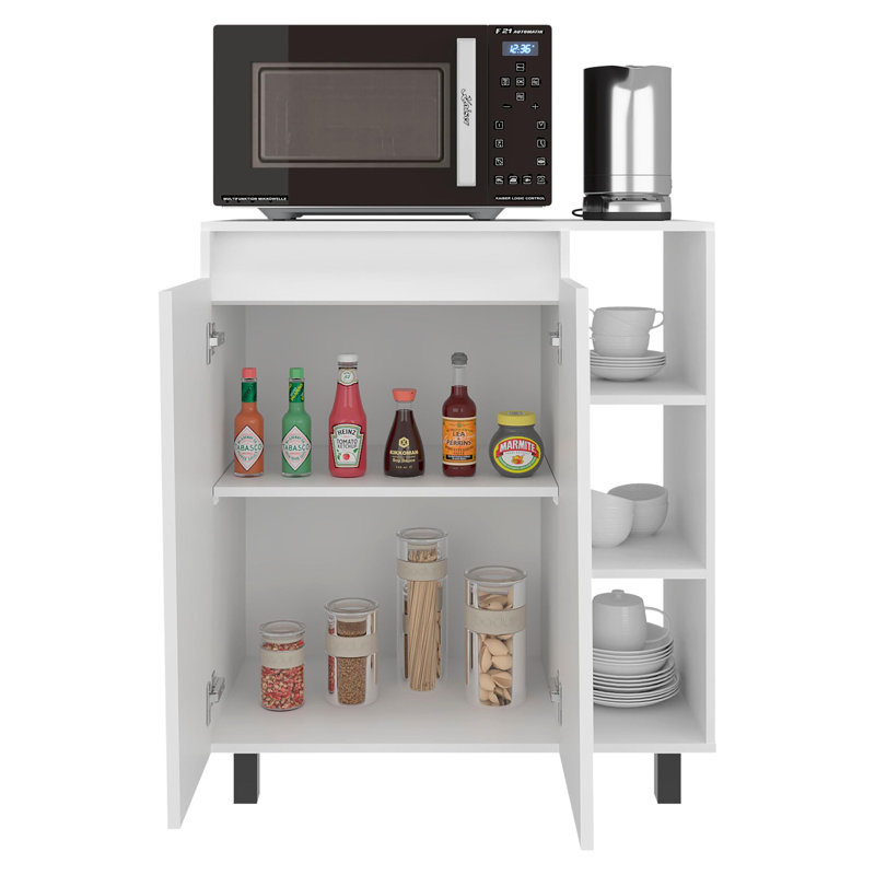 White 2-door Kitchen Storage Cabinet