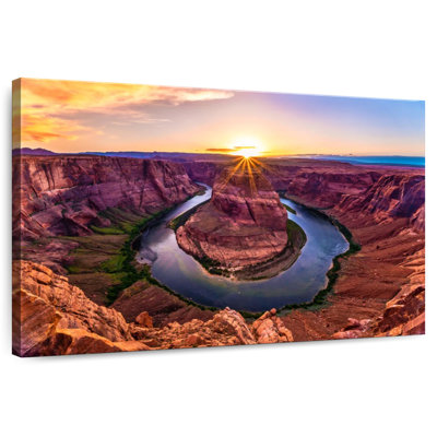 Alvord Sunrise At Horseshoe Bend