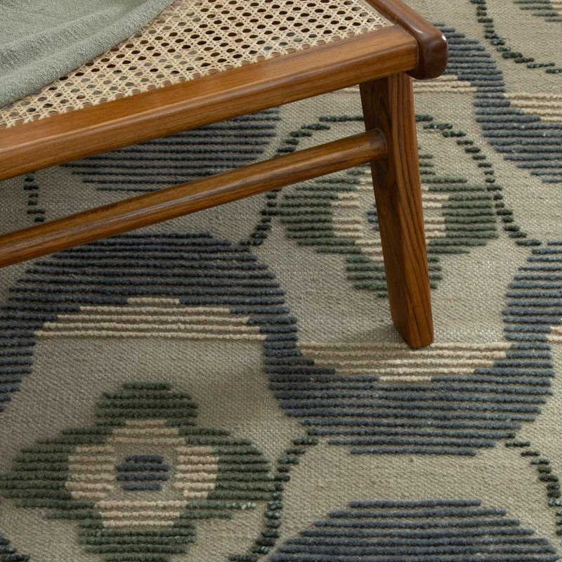 Cora Washable Wool Rug, 6' x 9'