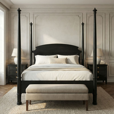 New Douglas Solid Wood Four Poster Bed
