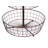 BIRDROCK HOME 3 Tier Wire Fruit Basket