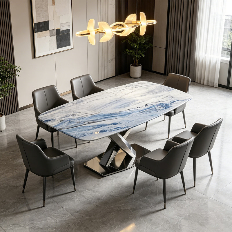 Table de salle à manger rectangulaire