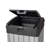 Keter Rockford 39 Gallon Manual Lift Waste And Recycling Trash Bin With Drip Tray Made of Durable Weather-resistant Resin - Grey-29557309