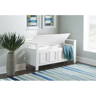 Leyburn Flip Top Storage Bench by Beachcrest Home