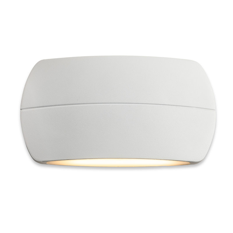 11cm H Integrated LED Outdoor Sconce, White