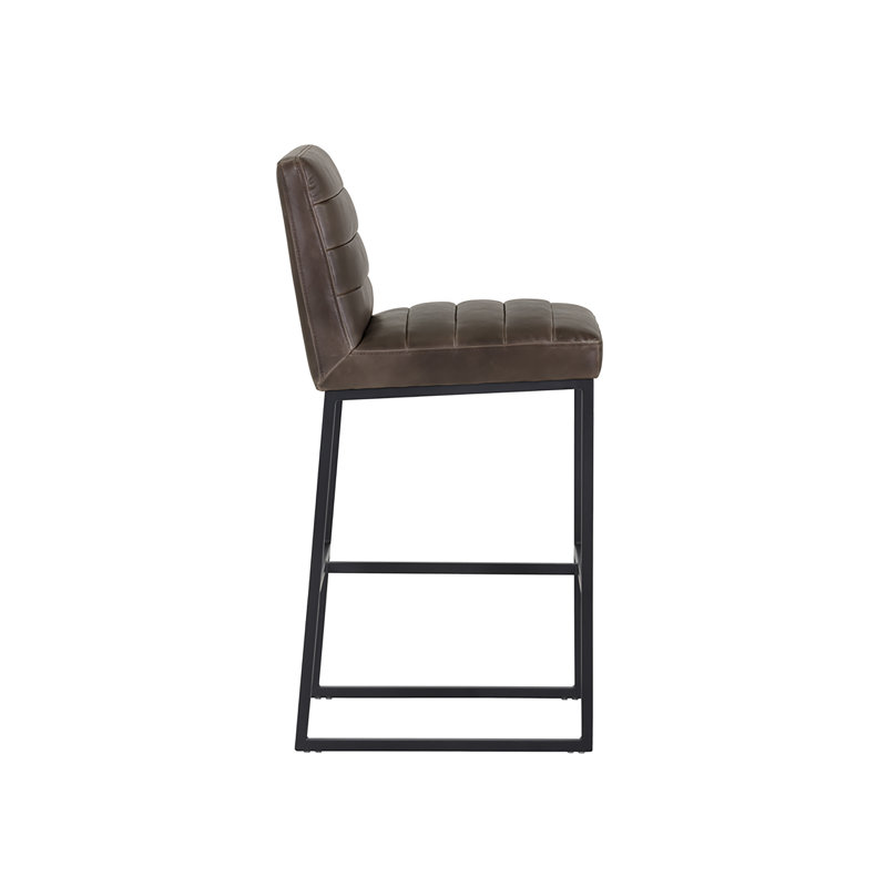 Spyros Counter Stool - Havana Dark Brown, Counter Stool (26" Seat Height), Dark Brown
