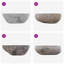 VidaXL 300mm W Grey Riverstone Sink