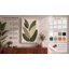 Clustered Leaves Botanical - Wrapped Canvas-23146716-23146717