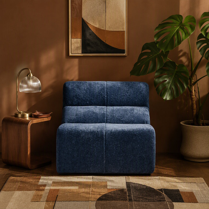 Chaise d'appoint, chaise simple pour salon, bureau et petit appartement