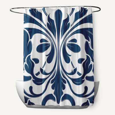 Rideau de douche simple Kolby