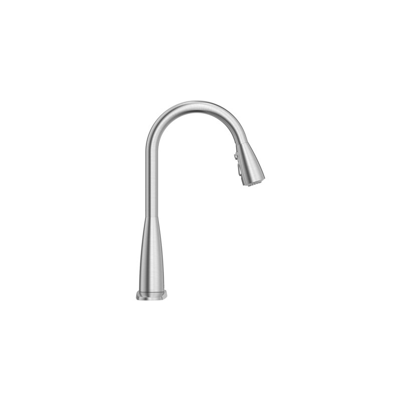 Robinet de cuisine à poignée simple Colony Pro, Acier inoxydable