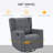 Fauteuil inclinable pivotant