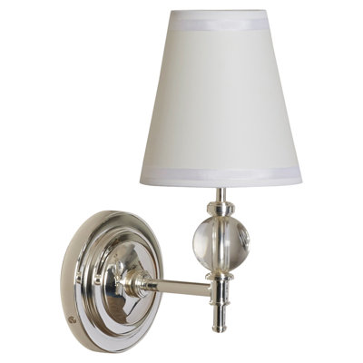 The Muses Calliope Solid Brass Armed Sconce
