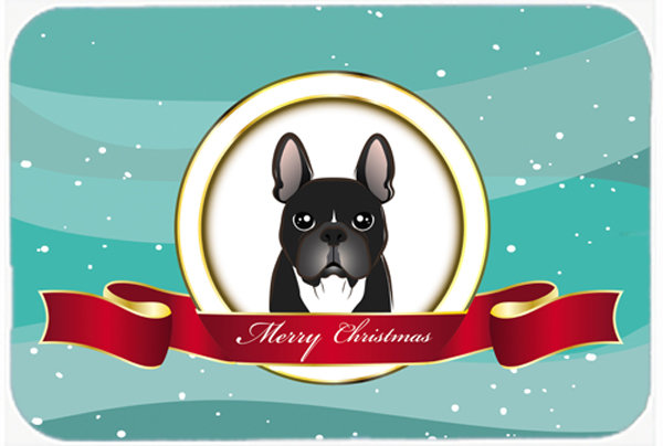Caroline's Treasures French Bulldog Merry Christmas Glass Cutting Board