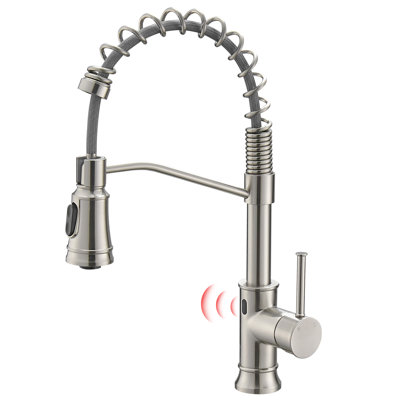 Fapully Pull Down Touchless Kitchen Faucet