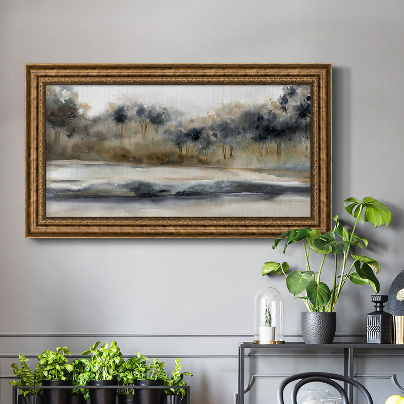 Silent River - Reproduction de photo sur toile simple, H 25 po x l 45 po x P 1 po