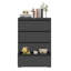 Classeur latéral métallique verrouillable à 4 tiroirs Abheek Makeace (90 cm) – Armoire de classement robuste pour bureau à domicile, assemblage requis, compatible avec les formats légaux/lettre/A4/F4, noir-1011149483