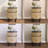 Mid-Century Modern Fluted Round End Table with Charging Station, 2-Tier Wood Nightstand with Storage Cabinet for Bedroom & Living Room-962340360