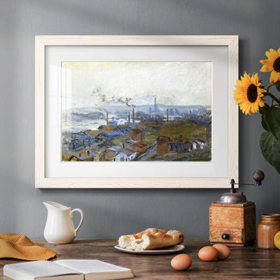 Vue de Rouen depuis la Côte Sainte, impression sur papier