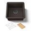Billings Undermount Bar Sink With Accessories-852221993