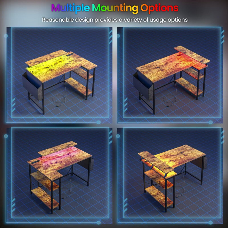 L-Shaped Computer Desk